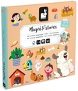 Магнитный пазл Pets Magneti'stories 3+ Janod Magnets