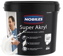 Краска для стен Nobiles Super Acrylic белая 10л матовая