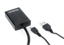 Адаптер GEMBIRD A-VGA-HDMI-01 HDMI F - D-Sub VGA