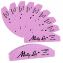 10x ДВУСТОРОННЯЯ ПОЛИРКА MINI BUFFER BOAT HALF MOON SOFT 180/240 MOLLY LAC
