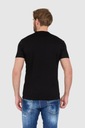 DSQUARED2 Čierne tričko s neónovým logom ICON XXL Značka Dsquared2