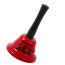 Милое забавное кольцо-колокольчик