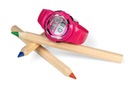 Różowy zegarek dla dziecka na pasku Lorus R2387HX9 Podświetlany dziecięcy EAN (GTIN) 4894138318504