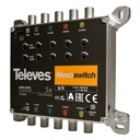 Усилитель сигнала Multiswitch 5x5 5/5 TV SAT DVB-T2 Televes 714509