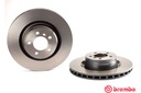 BREMBO DISCOS DE FRENADO 2SZT. PARTE DELANTERA LAND ROVER RANGE ROVER 3 3.6D 