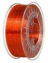 Нить Devil Design PETG Bright Orange Прозрачная оранжевая 1,75 1 кг