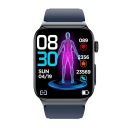 Силиконовый ремешок SmartWatch с функциями здоровья, ЭКГ, пульса, сахара