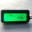 LCD AUTO TERMO DIGITAL 12V POJAZDY 