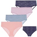 ТРУСИКИ ЖЕНСКИЕ ИЗ ХЛОПКА В ПОЛОСКУ MORAJ XXL x4