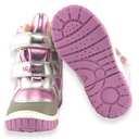 Lśniące śniegowce dla dziewczynki buty zimowe Wojtyłko Softshell 24099 r.27 Kolor różowy