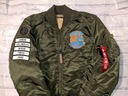 КУРТКА ALPHA INDUSTRIES ЛОНДОН БЕРЛИН ТОКИО РАЗМЕР M
