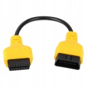 КАБЕЛЬ ПРОДОВЖУВАЧ OBD2 З'ЄДНАНА DIAGNOSTYCZNEGO 16-PIN MESKI NA ЖІНОЧИЙ 30CM  (18569700002) фото min 11