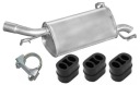 OPEL CORSA C 1.2 1.4 00-06 ГЛУШИТЕЛЬ КОНЦЕВОЙ