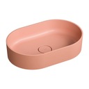 Omnires OVO M+ накладная раковина кораллово-розовый