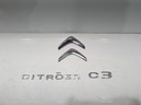 КОМПЛЕКТ ЭМБЛЕМЫ ЗАДНЕЙ ДВЕРИ CITROEN C3 II ОРИГИНАЛ