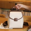 Plecak w stylu college casual damski plecak