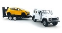 ЭВАКУАТОР LAND ROVER DEFENDER И RENAULT CLIO WELLY