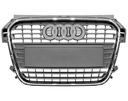 AUDI A1 8X 10- PRZED LIFT ATRAPA CŁODNICY GRILL SZARY RAMKA CHROM