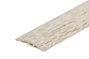 Пороговая планка ПВХ push-in 40мм 2в1 Cezar L= 0,90м ель Розарио
