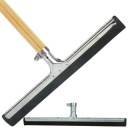 Резиновая половая водная швабра для душа на террасе с палкой