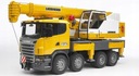 BRUDER 03570 Ciężarówka dźwig Scania EAN (GTIN) 4001702035709