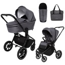 Коляска MUUVO Quick 4.0 Iron Graphit 2в1 передне-задняя