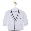 Хлопковый свитер Mayoral 1307, белый, 55 см