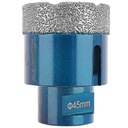 KORONKA DIAMENTOWA 45MM OTWORNICA DO CERAMIKI GRESU PŁYTEK KAMIENIA M14 PRO