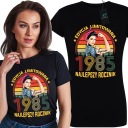 ФУТБОЛКА ЖЕНСКАЯ ДЕНЬ РОЖДЕНИЯ 40 ЛЕТ ДЛЯ НЕЕ МОДНЫЙ ПОДАРОК В ЛЮБОЙ ГОД L