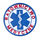 EMBLEMAT RATOWNICTWO MEDYCZNE haft ESKULAP