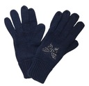 Dámske zimné rukavice tmavomodré vlnené Druh prstové