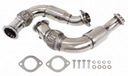 DOWNPIPE BMW X6 E71 50i N63 2008 - 2014 TURBOWORKS изображение 2