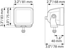 FARO DE DIODO LUMINOSOS HELLA 1FA 358 176-821 