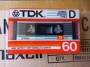 TDK D60 1986 НОВЫЙ 1 шт.