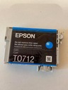 EPSON CARTRIDGE INK T0712 ГОЛУБОЙ ОРИГИНАЛ ПУСТОЙ