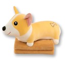 Талисман СОБАКА с одеялом 100X160 Одеяло-талисман 3в1 подушка-талисман