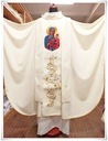 Ornat Gotycki Liturgiczny ecru KZO/195/05