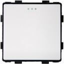 Одиночный модуль белого переключателя для рамок MIUUN