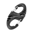 ПЛАСТИКОВЫЙ ДВУХСТОРОННИЙ БРЕЛОК EDC CRABINER S