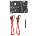 Карта адаптера Dual MSATA SSD на Dual SATA3, преобразователь скорости быстрого чтения Comp