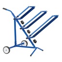 МОБИЛЬНАЯ ДИАГОНАЛЬНАЯ ПОДСТАВКА ДЛЯ БУМАГИ, ЛЕНТЫ, 3 РОЛИКА