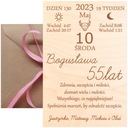 FA KÉPESLAP SZÜLETÉSNAPI NAPTÁR AJÁNDÉK 30 35 40 45 50 55 60 18