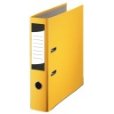 Папка А4 75мм с рычагом Extra YELLOW