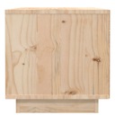 Nočný stolík, 40x34x35 cm, masívne borovicové drevo Šírka nábytku 1 cm