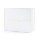 Свадебная ГОСТЕВАЯ КНИГА с надписью Love GOLD