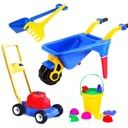 НАБОР ПЕСОЧНИЦЫ «ДЕТСКАЯ ТАЧКА ГАЗОНЧИК»