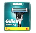 НАСАДКИ ДЛЯ БРИТЬЯ GILLETTE MACH 3 8 ШТ. ОРИГИНАЛЬНЫЕ НАСАДКИ ДЛЯ БРИТЬЯ