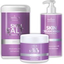 НАБОР FARMONA SKIN AROMATIC PLUM КРЕМ/ПИЛИНГ/СОЛЬ 2x500МЛ/1400МЛ