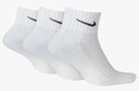 Ponožky NIKE na členok Biele 3-balenie Športové Cushioned r S / 34-38 EAN (GTIN) 0887232701086