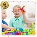 СИЛІКОНОВІ КОЛОДКИ ПРИСОСКИ SQUIGZ СЕНСОРНИЙ КОНСТРУКТИВНИЙ НАБІР 48ЕЛ замовити в Україні